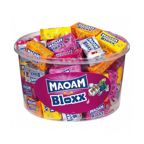 Maoam - 50 τμχ x 22 γρ Bloxx, 80 τμχ (παλέτα)
