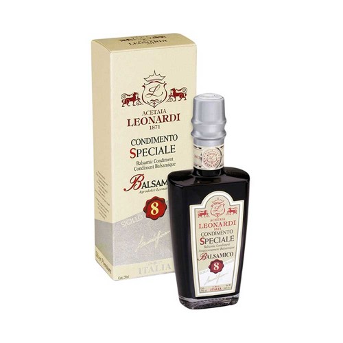Leonardi - Ξύδι Βαλσάμικο 250ml Ασημένια Σφραγίδα 8 Καράφες, 1176 τμχ (παλέτα)