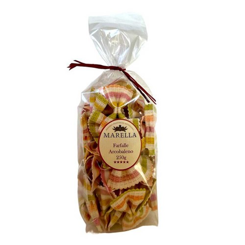 Marella - Ζυμαρικά 250gr Farfalle Arcobaleno, 1024τμχ (παλέτα)
