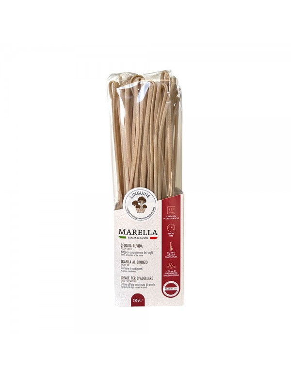 Marella - Ζυμαρικά 250γρ. Linguine με Μανιτάρια Porcini, 1080 τεμάχια (παλέτα)