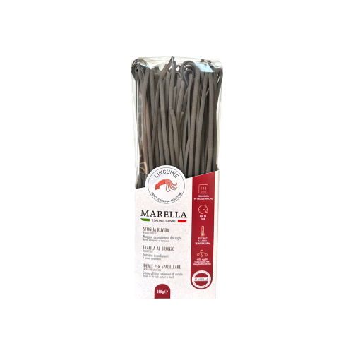 Marella - Ζυμαρικά 250γρ Linguine Μελάνι για Καλαμάρια, 1080 τεμάχια (παλέτα)