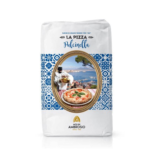 Molini - Αλεύρι Ambrosio 25kg Τύπος "00" Pulcinella W340/360, 40τμχ (παλέτα)