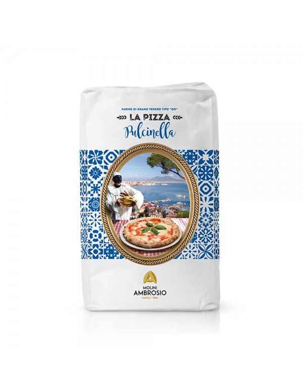 Molini - Αλεύρι Ambrosio 25kg Τύπος "00" Pulcinella W340/360, 40τμχ (παλέτα)