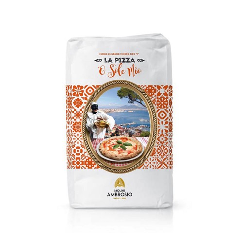 Molini - Αλεύρι Ambrosio 25kg Τύπος "1" O' Sole Mio W310/330, 40τμχ (παλέτα)