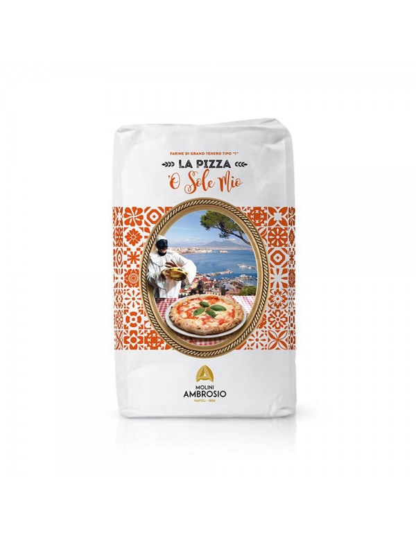 Molini - Αλεύρι Ambrosio 25kg Τύπος "1" O' Sole Mio W310/330, 40τμχ (παλέτα)