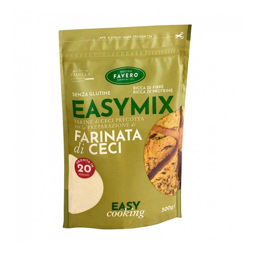 Molino - Favero Easy Mix 300gr Αλεύρι Ρεβυθιού, 720τμχ (παλέτα)
