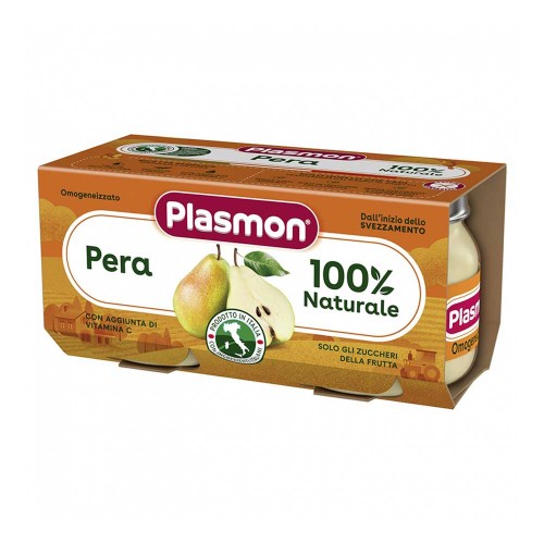 Plasmon - Αχλάδι Homogenized  2x 80gr, 2508τμχ (παλέτα)