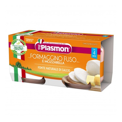 Plasmon - Μοτσαρέλα λιωμένη Homogenized  2x 80gr, 2508τμχ (παλέτα)