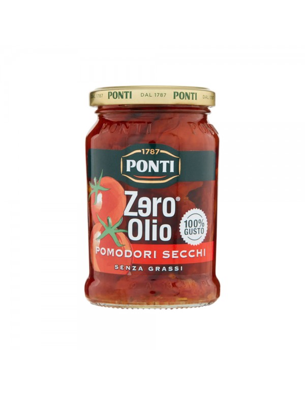 Ponti - Λιαστές Ντομάτες (χωρίς λάδι) 300gr, 1680τμχ (παλέτα)