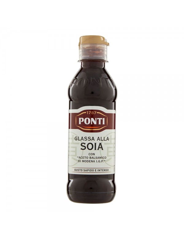 Ponti - Glaze Σόγιας Βαλσάμικο Ξίδι Modena ΠΓΕ 240gr, 1722τμχ (παλέτα)