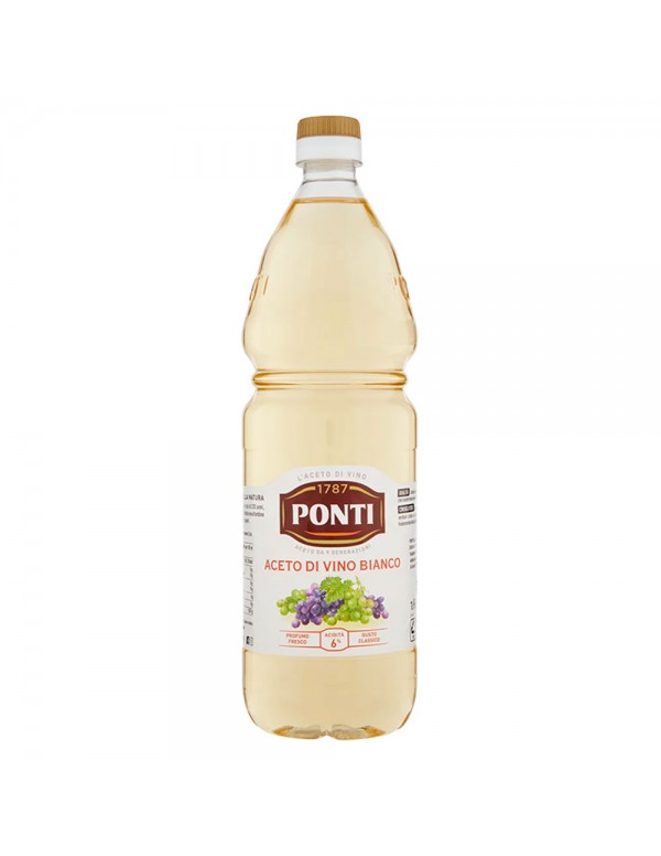Ponti - Ξύδι Λευκός Οίνος 1lt, 660τμχ (παλέτα)