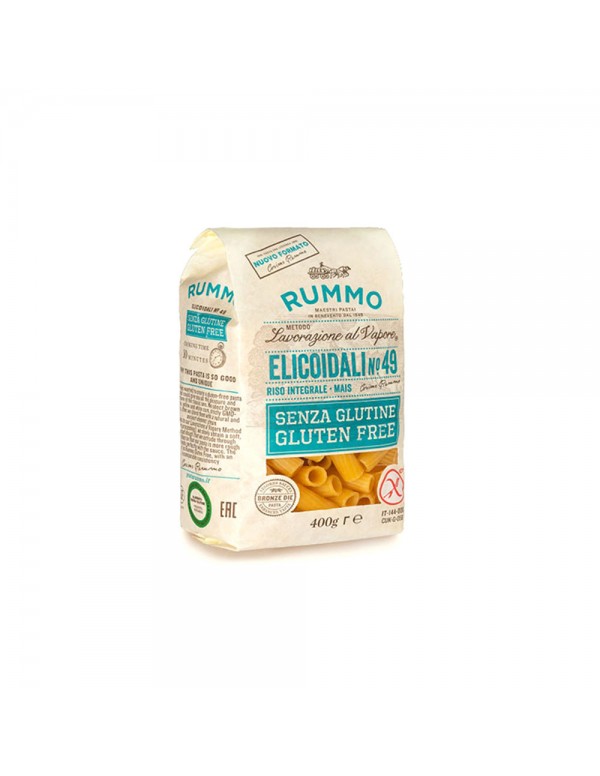 Rummo - Μακαρόνια Χωρίς Γλουτένη 400gr N°049 Helicoidal, 600τμχ (παλέτα)