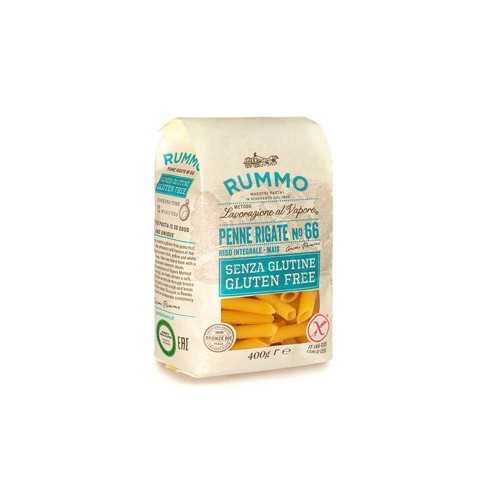 Rummo - Μακαρόνια Χωρίς Γλουτένη 400gr N°066 Penne Rigate, 600τμχ (παλέτα)