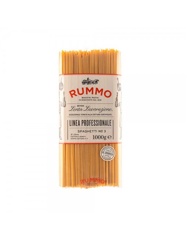 Rummo - Ζυμαρικά 1Kg N°003 Σπαγγέτι, 576 τεμάχια (παλέτα)