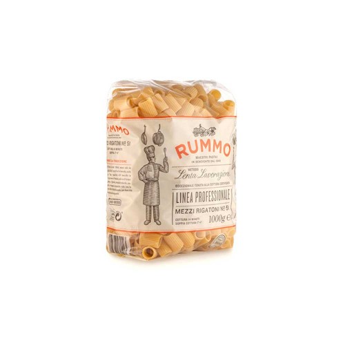 Rummo - Ζυμαρικά 1Kg N°051 Mezzi Rigatoni, 576τμχ (παλέτα)