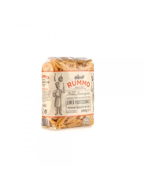 Rummo - Ζυμαρικά 1Kg N°066 Penne Rigate, 576τμχ (παλέτα)