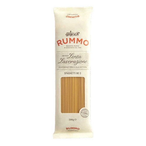 Rummo - Ζυμαρικά 500γρ N°003 Σπαγγέτι, 1008 τεμάχια (παλέτα)