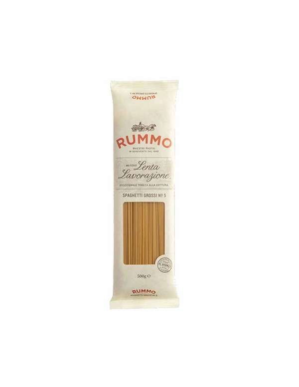 Rummo - Ζυμαρικά 500gr N°005 Σπαγγέτι Γκρόσι, 1008τμχ (παλέτα)