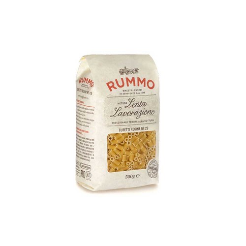 Rummo - Ζυμαρικά 500gr N°029 Tubetti Regina, 768τμχ (παλέτα)