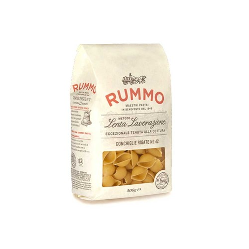 Rummo - Ζυμαρικά 500gr N°042 Conchiglie Rigate, 640τμχ (παλέτα)
