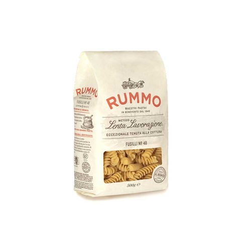 Rummo - Ζυμαρικά 500gr N°048 Fusilli, 432τμχ (παλέτα)