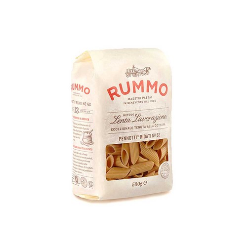 Rummo - Ζυμαρικά 500gr N°062 Pennotti Rigati, 384τμχ (παλέτα)