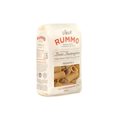 Rummo - Ζυμαρικά 500gr N°111 Paccheri, 325τμχ (παλέτα)