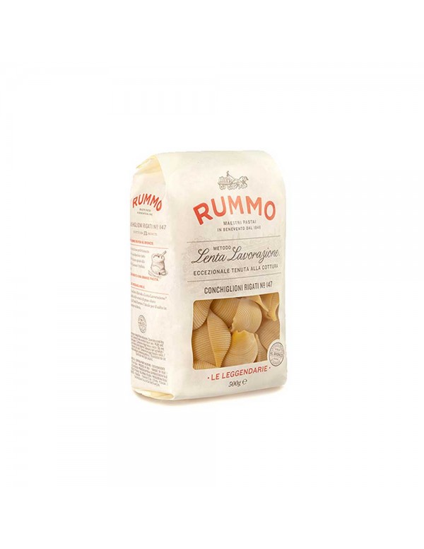 Rummo - Ζυμαρικά 500gr N°147 Conchiglioni Rigati, 288τμχ (παλέτα)