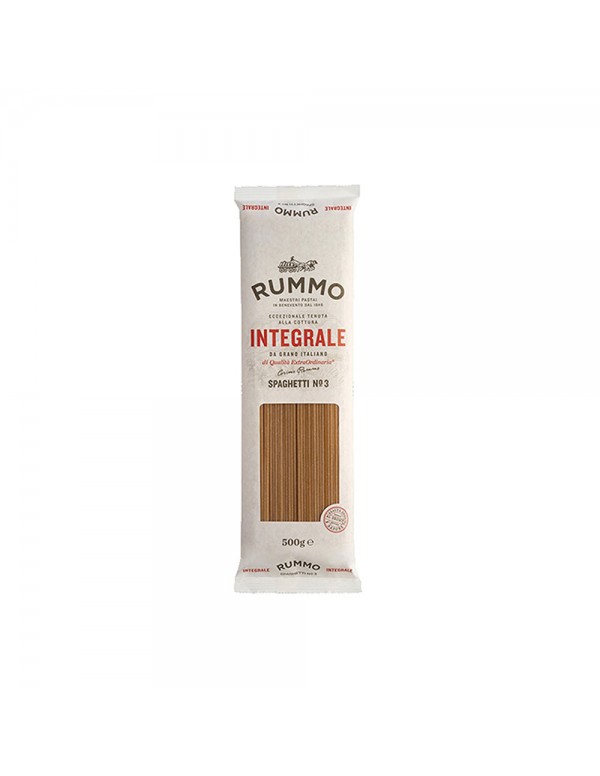 Rummo - Ζυμαρικά ολικής αλέσεως 500gr N°003 Σπαγγέτι, 1008τμχ (παλέτα)