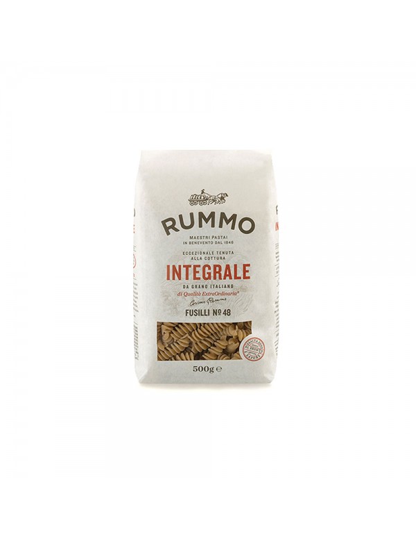 Rummo - Ζυμαρικά ολικής αλέσεως 500gr N°048 Fusilli, 432τμχ (παλέτα)