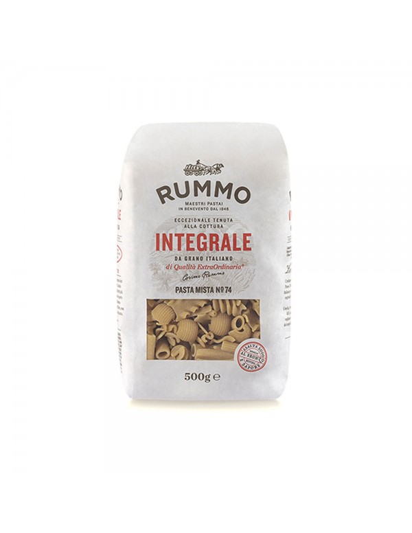 Rummo - Ζυμαρικά ολικής αλέσεως 500gr N°074 Mista, 640τμχ (παλέτα)