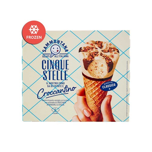 Sammontana - Cinque Stelle 6x75gr Crispy, 672 τμχ (παλέτα)