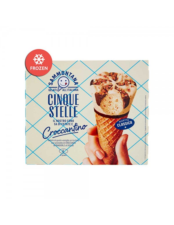 Sammontana - Cinque Stelle 6x75gr Crispy, 672 τμχ (παλέτα)