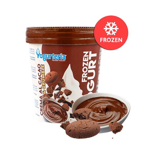 Yogurteria - Frozen 250gr Yogurt Cream Cocoa Crumble, 672 τμχ.