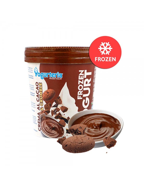 Yogurteria - Frozen 250gr Yogurt Cream Cocoa Crumble, 672 τμχ.